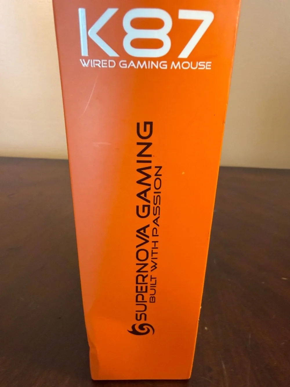 Black Matter K87 Matte‎ Black Wired Gaming Mouse with RGB Accents